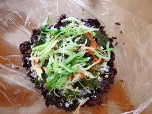 🙋超好吃的紫米饭团子的做法 步骤6
