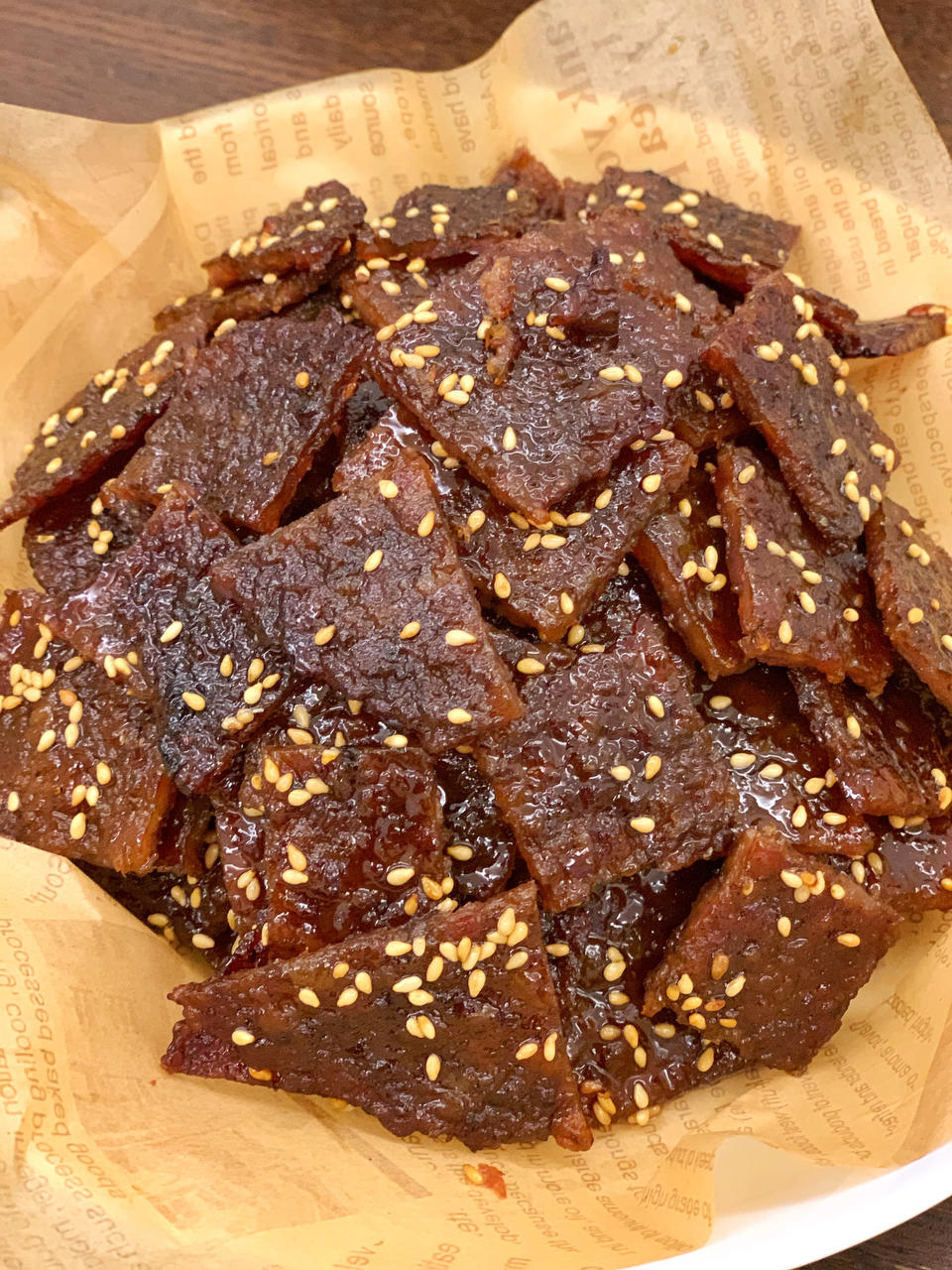 媲美“美珍香”的蜜汁猪肉脯