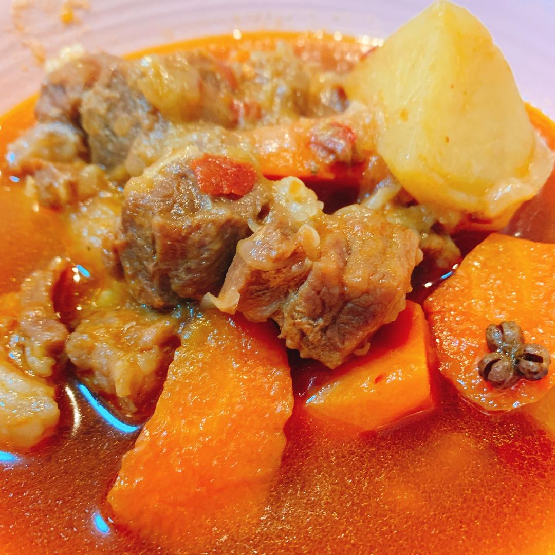 土豆炖排骨