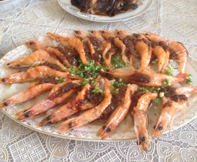 蒜蓉粉丝蒸虾