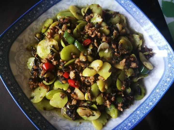 橄榄菜肉末炒豆瓣