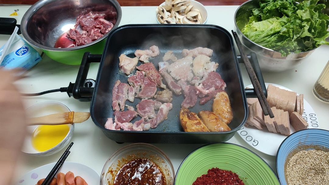 🇰🇷家庭版韩式烤肉👪                🍴（附腌肉秘方）🍻