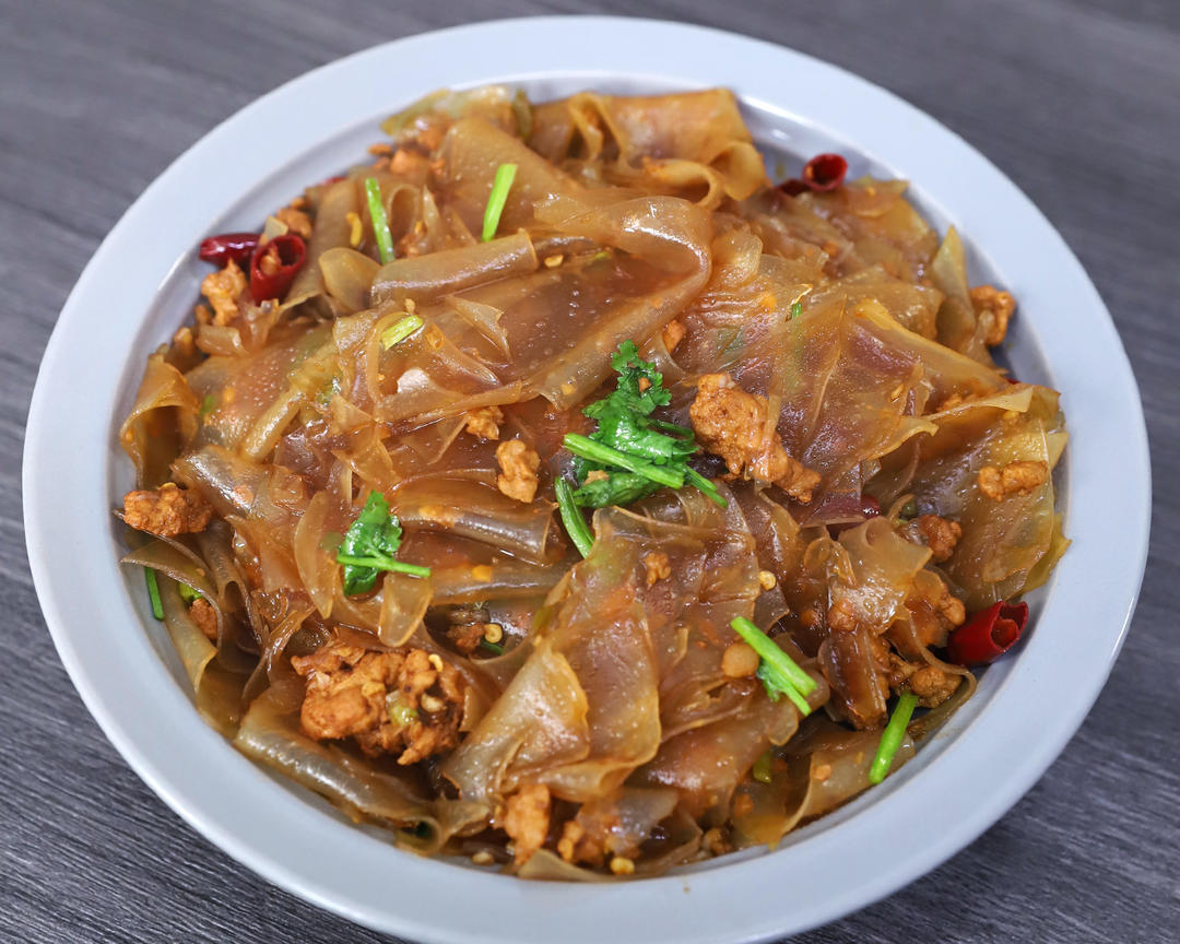 肉末粉皮的做法