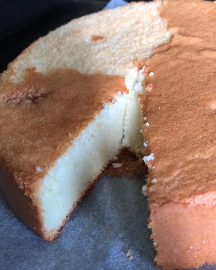 6寸戚风蛋糕（2蛋）