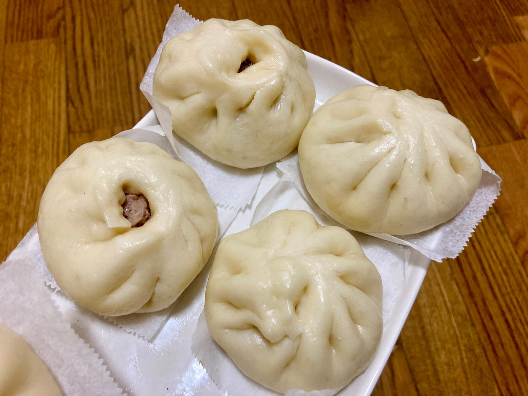 神仙配方肉包子     6个左右