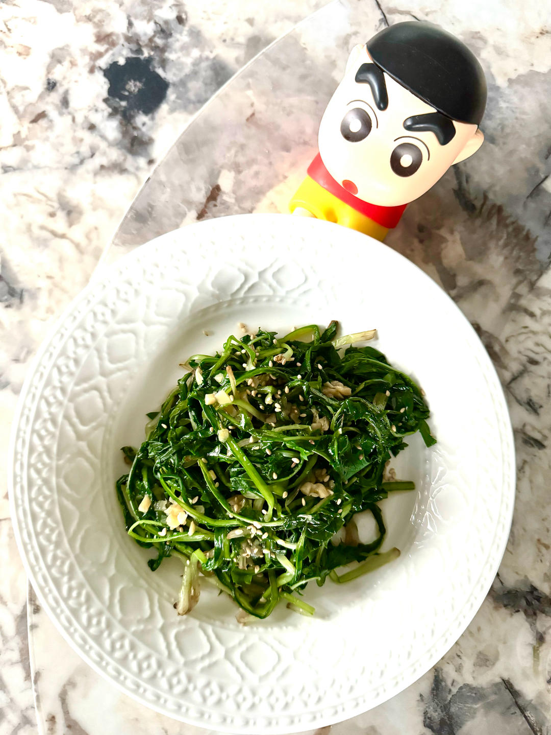 凉拌蒲公英