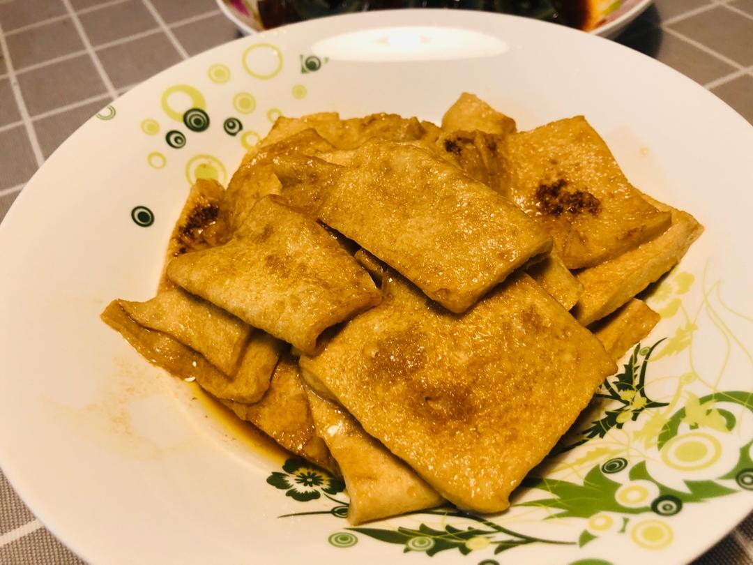 蚝油千页豆腐