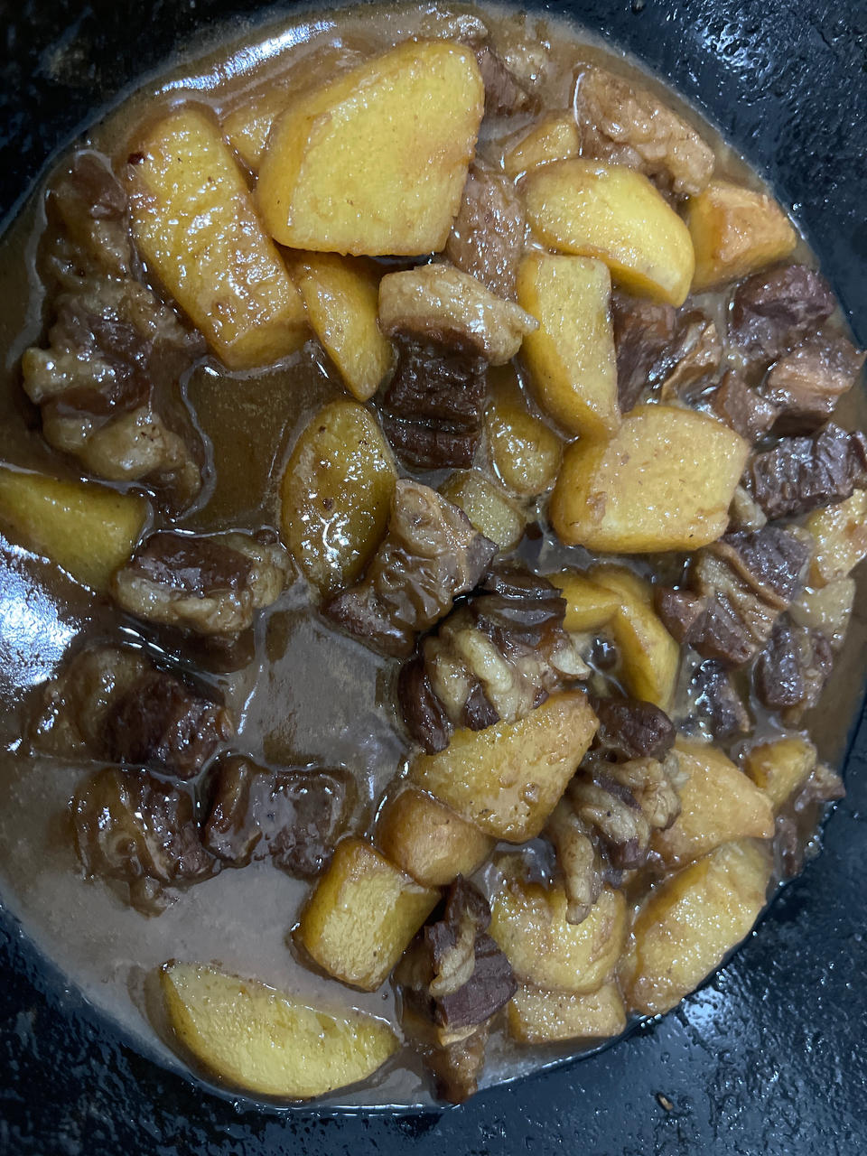 土豆炖牛肉