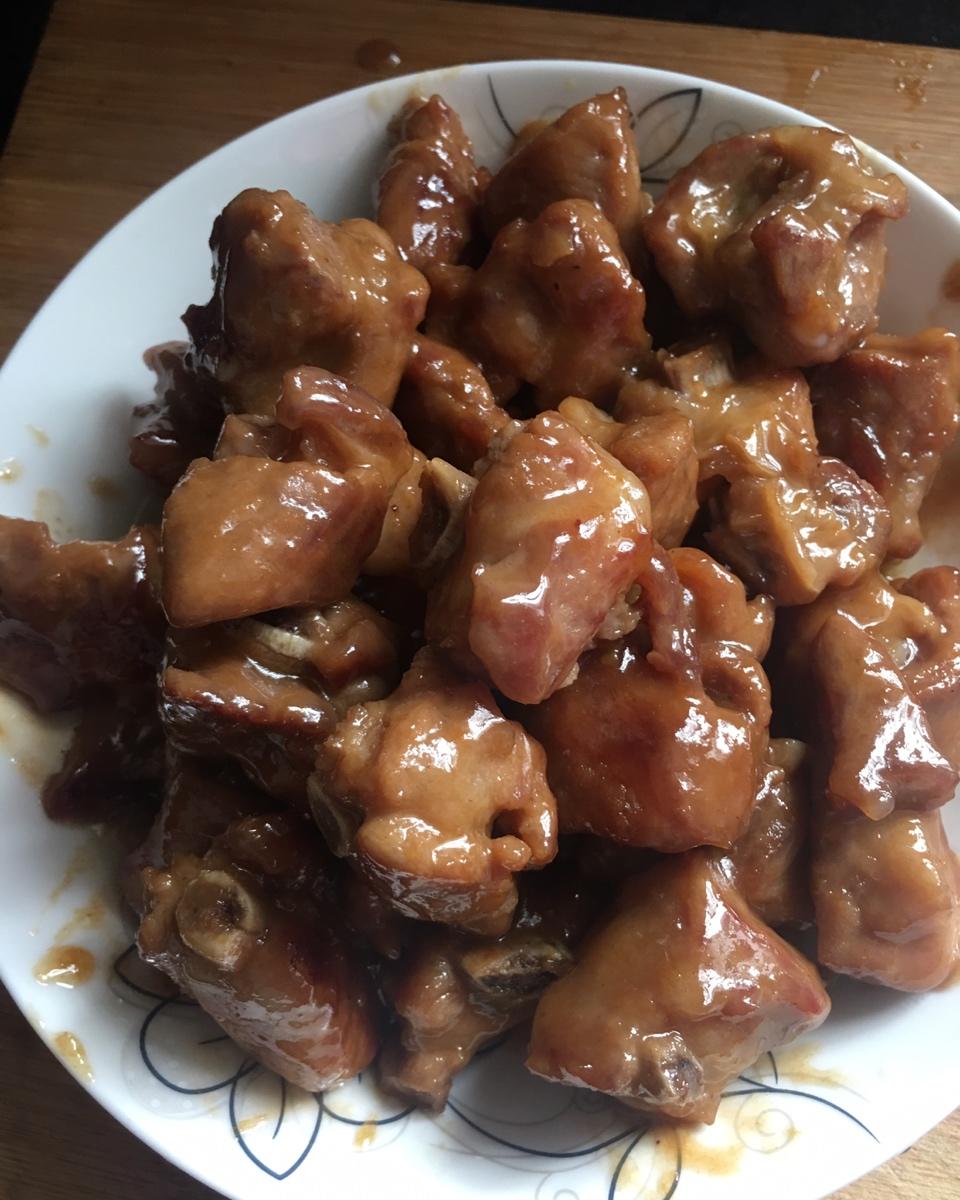 酸梅酱焖排骨