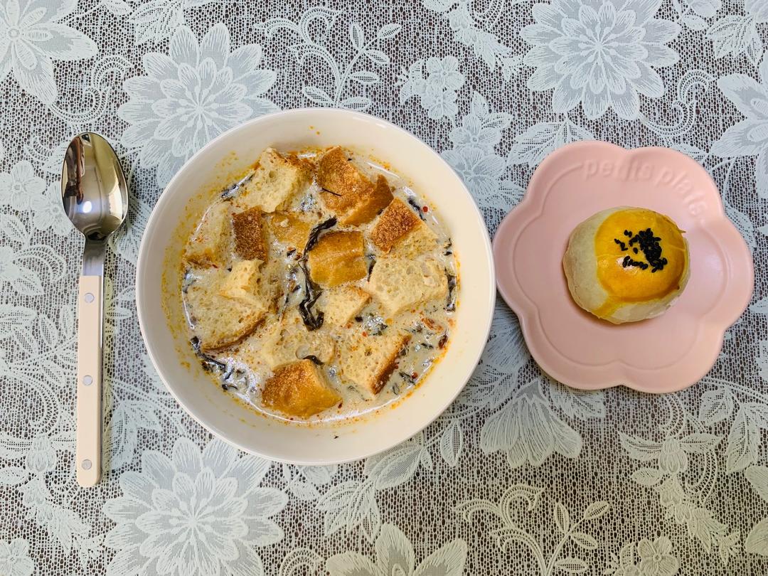 纯奶手撕吐司的做法 步骤1