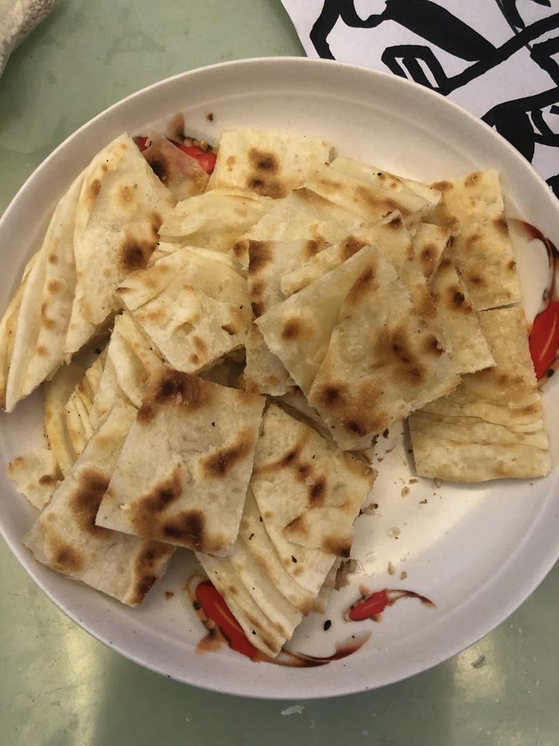 葱油饼（饺子皮版）