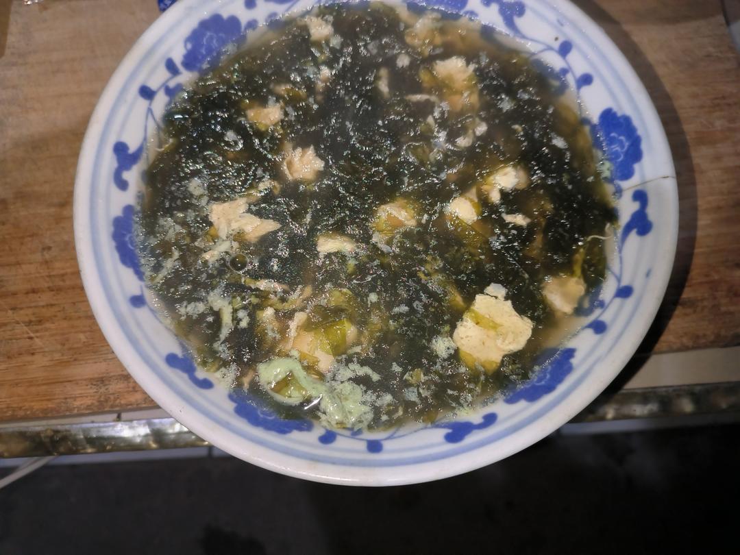 快手紫菜蛋花汤