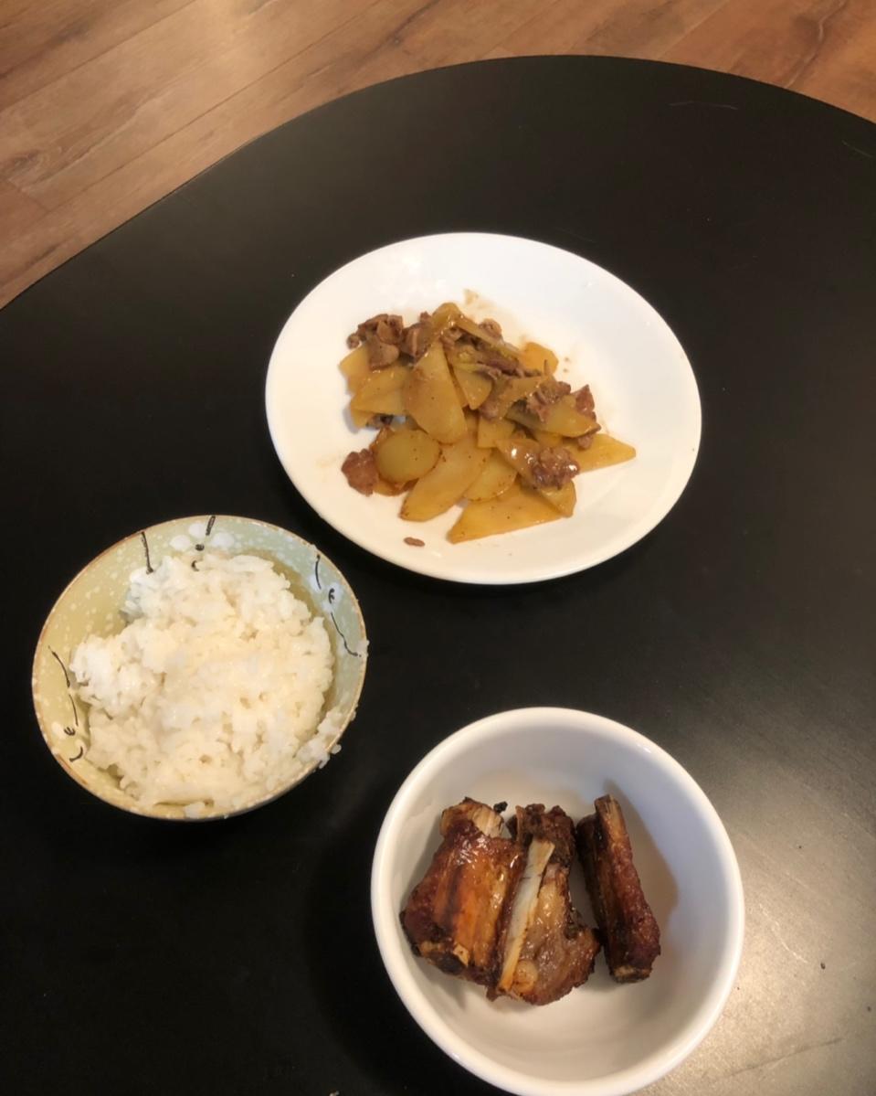 肉片土豆