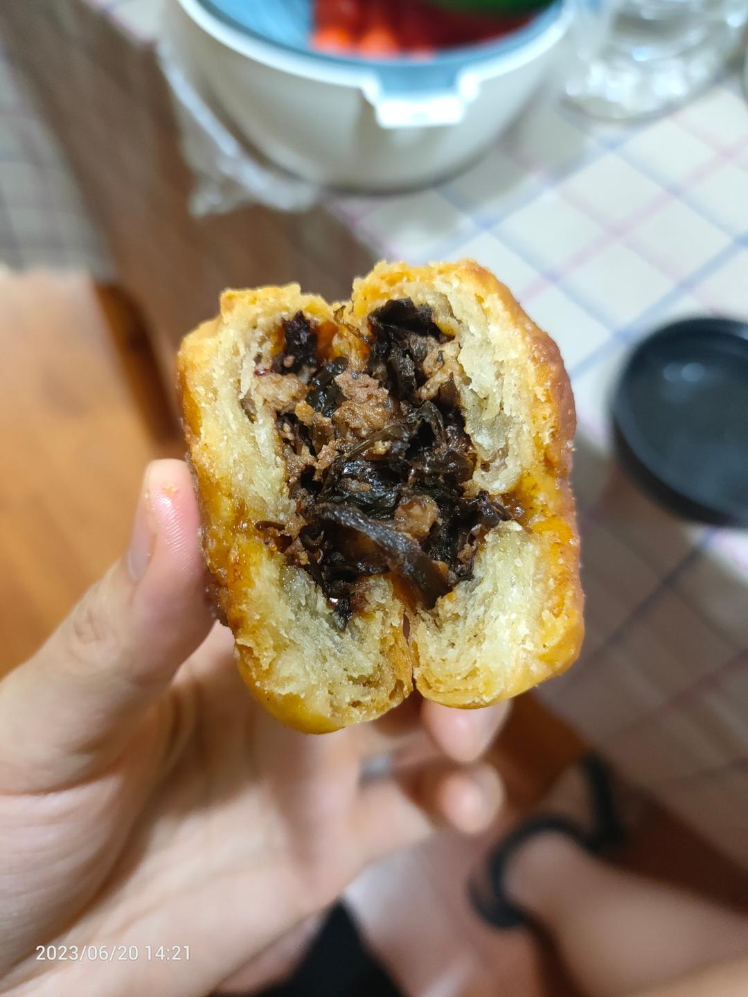 黄山烧饼/蟹壳黄烧饼（家用烤箱版）