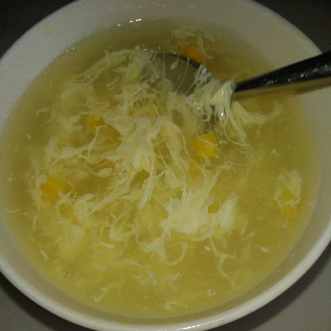 玉米鲜嫩蛋花汤