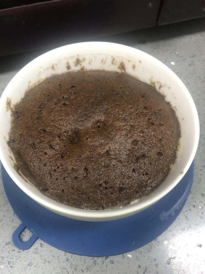 【生酮】1分钟快手马克杯巧克力蛋糕