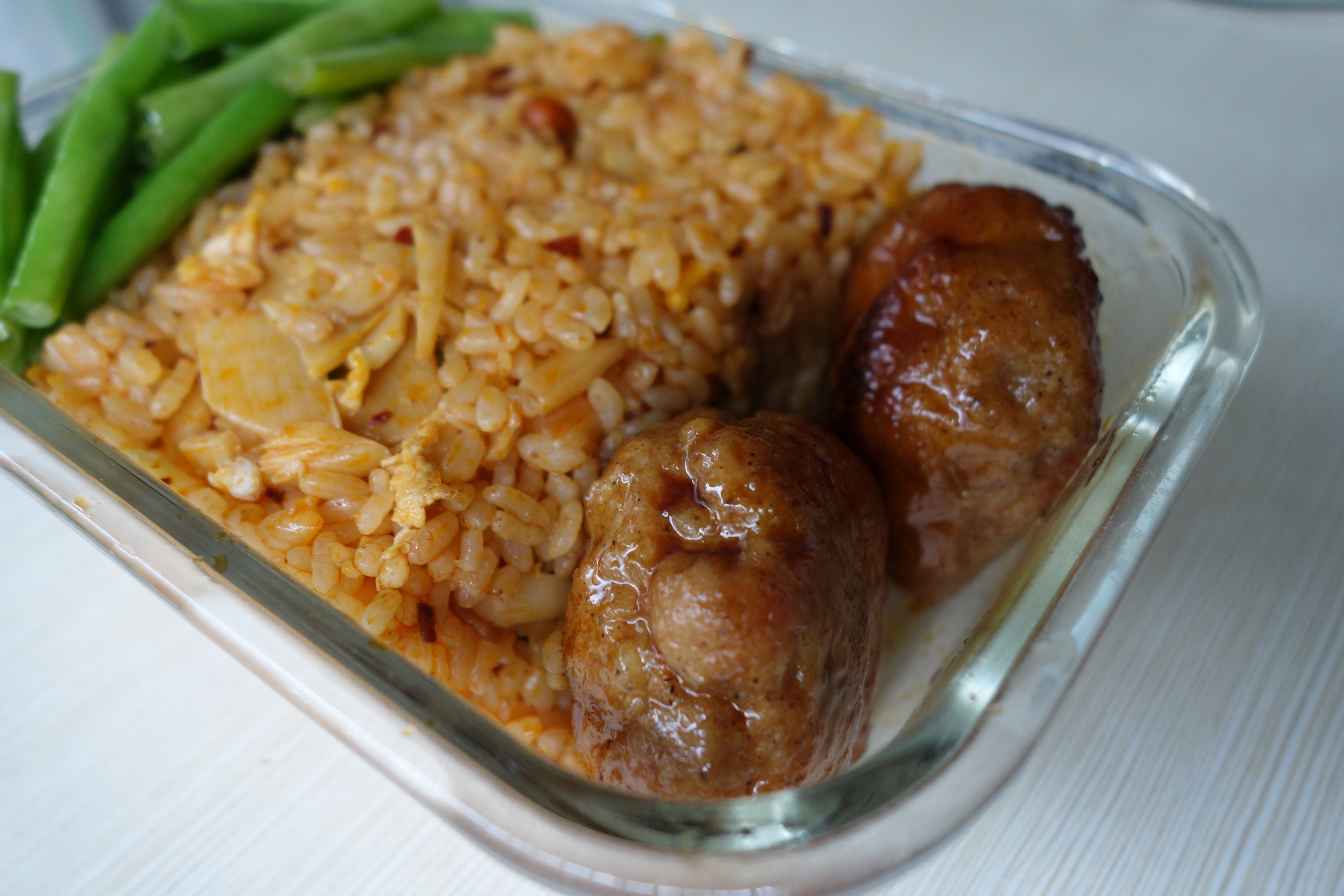 日式肉饼土豆沙拉便当