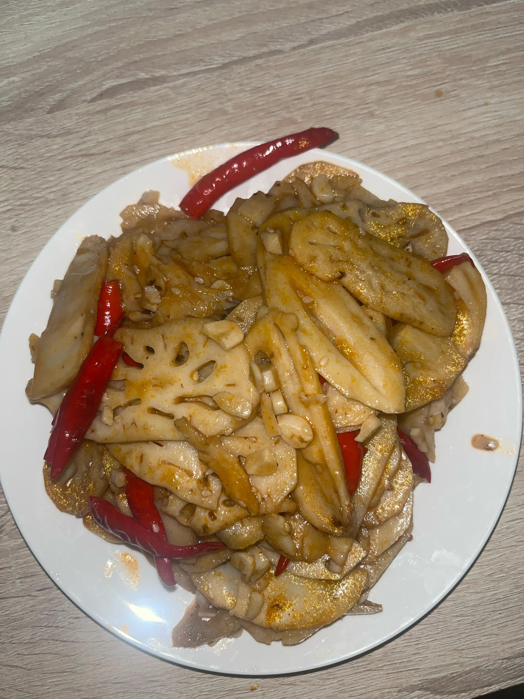 酸辣藕尖 开胃的清炒脆爽藕带