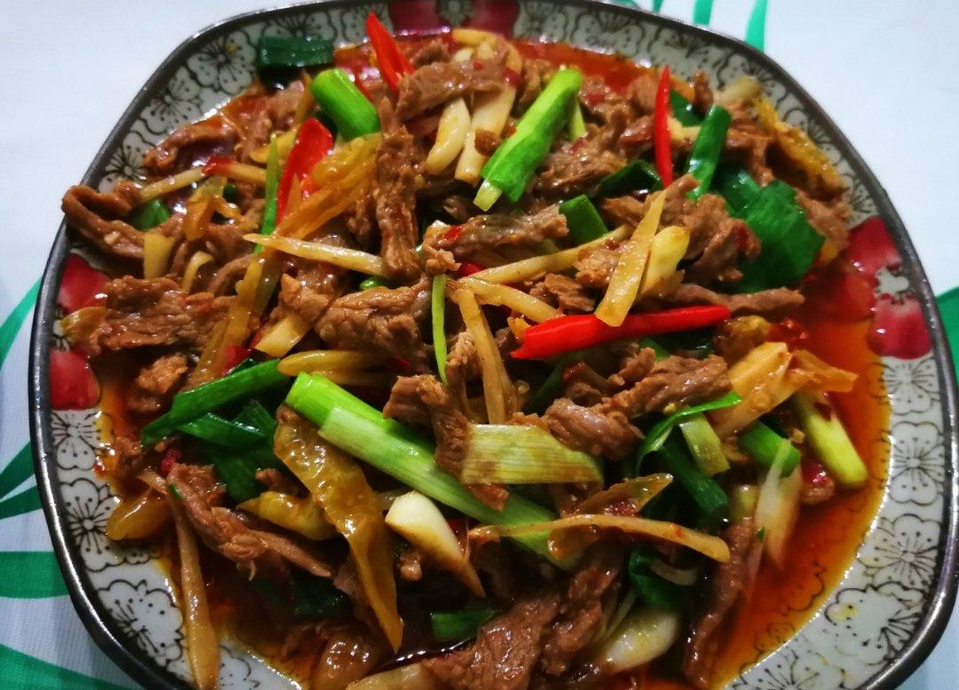 仔姜牛肉丝