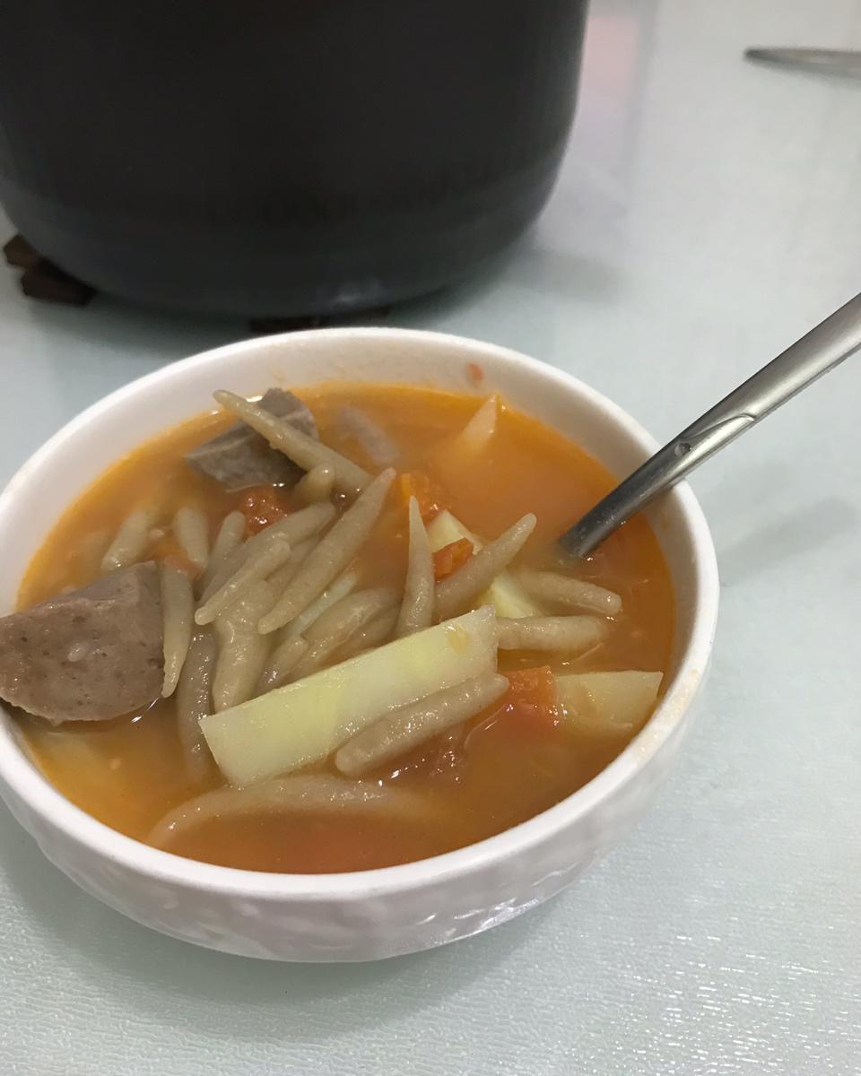 蘑菇莜面鱼鱼