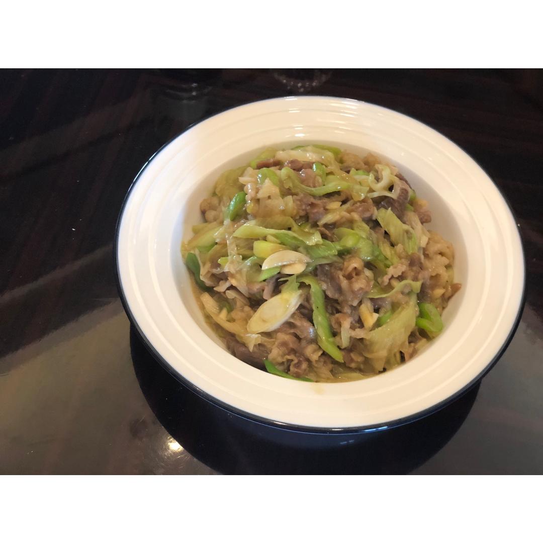 葱爆牛肉