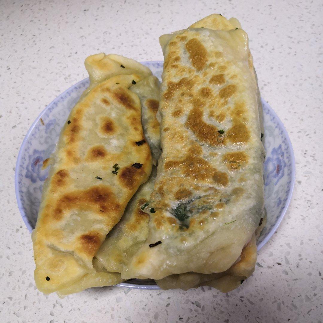 吹弹可破的韭菜盒子