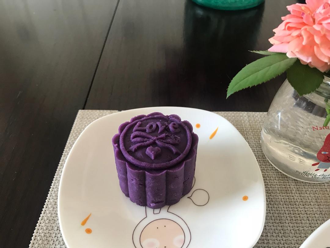 紫薯乳酪月饼