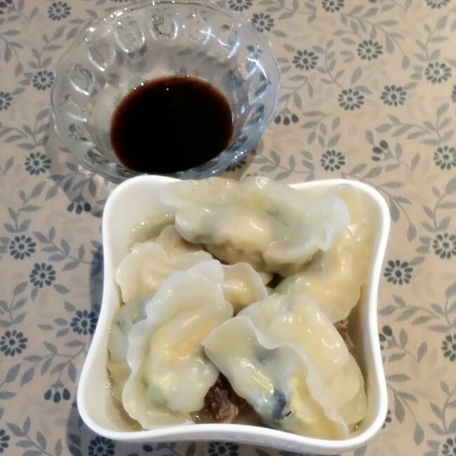黄瓜鸡蛋水饺