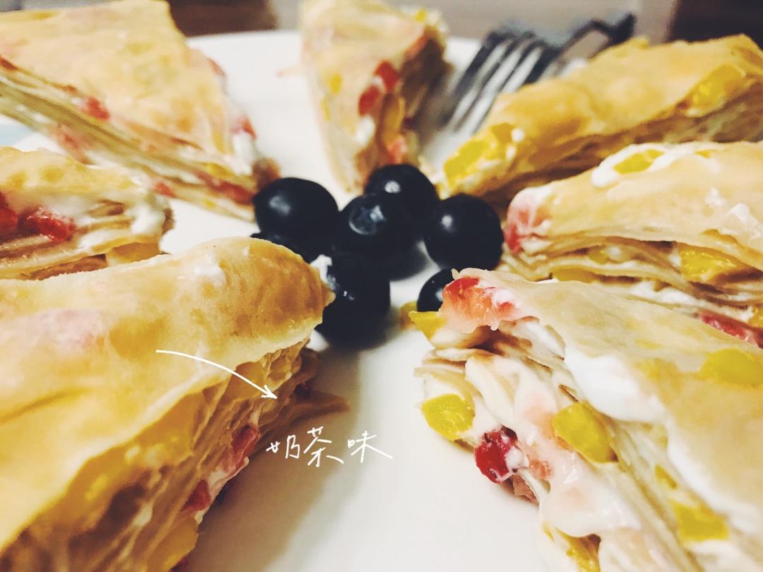 芒果千层蛋糕，100%成功告别煎皮无能