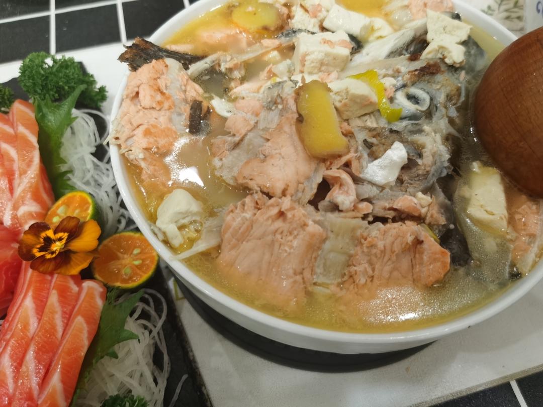 营养美味的鱼头豆腐汤