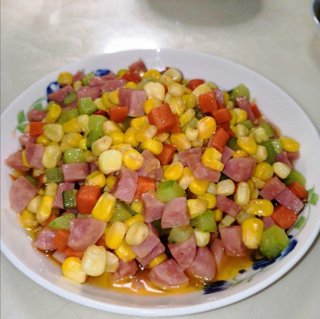 什锦玉米粒