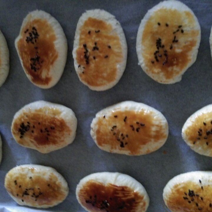 芝麻椒盐牛舌饼（北京小吃）