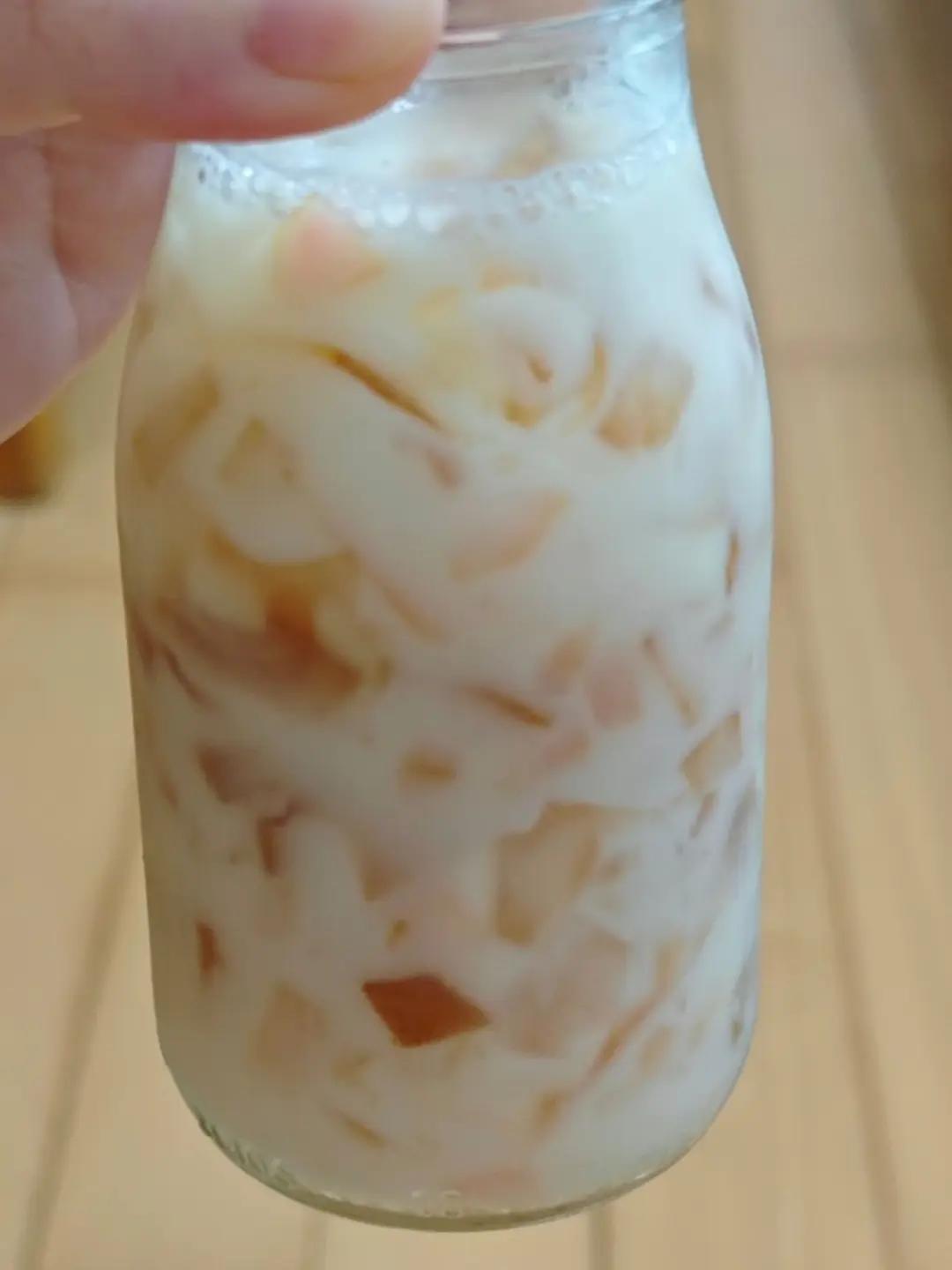 肥宅水蜜桃奶冻