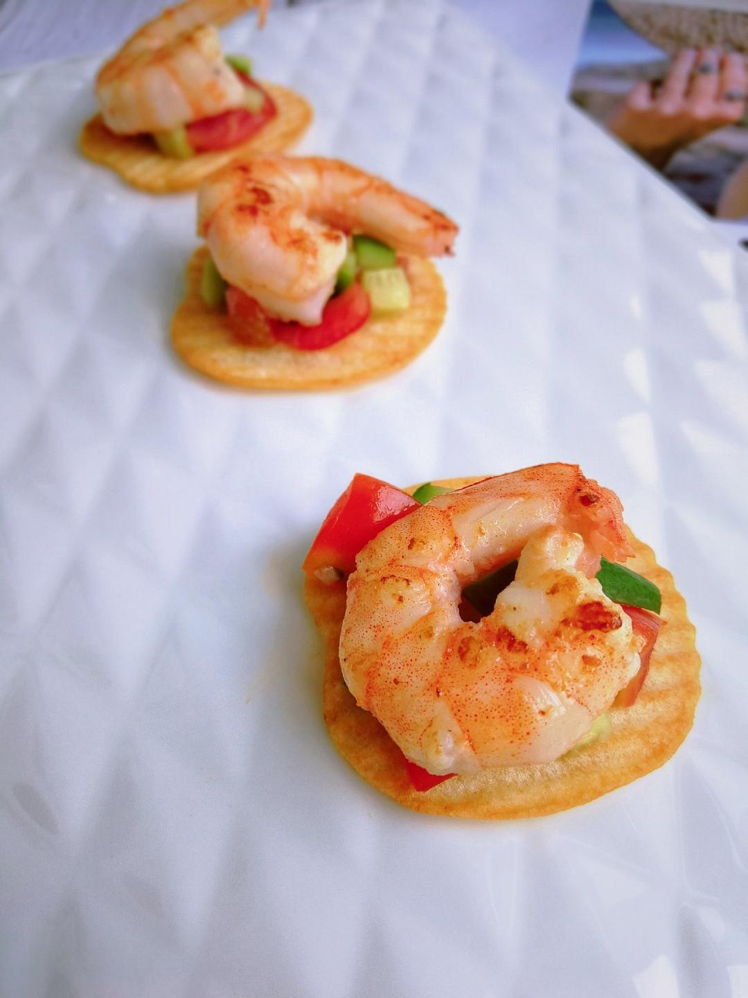 蔬果薯片沙拉船