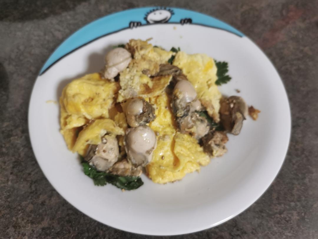 家常生蚝（蚝仔）煎蛋