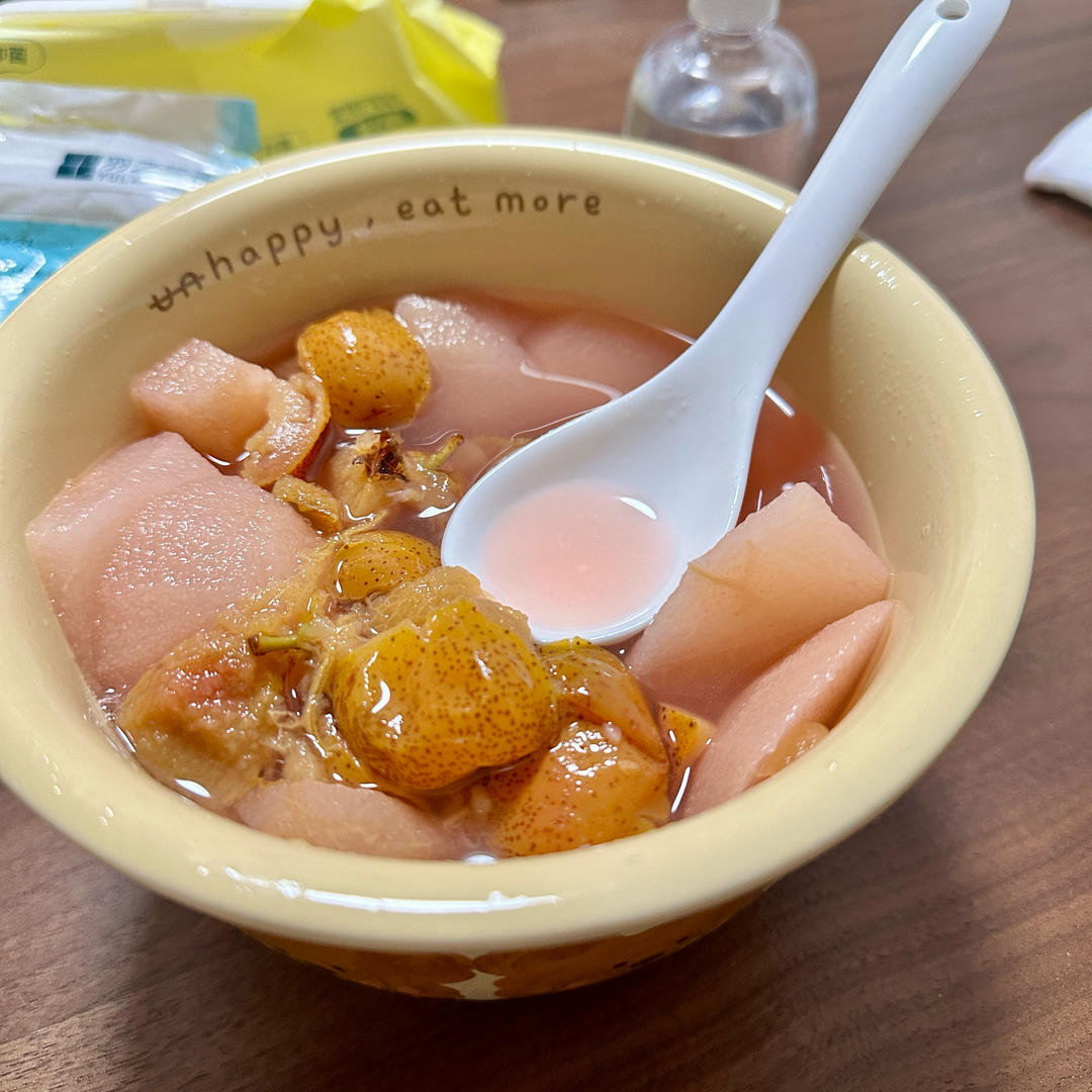 冰糖山楂梨水