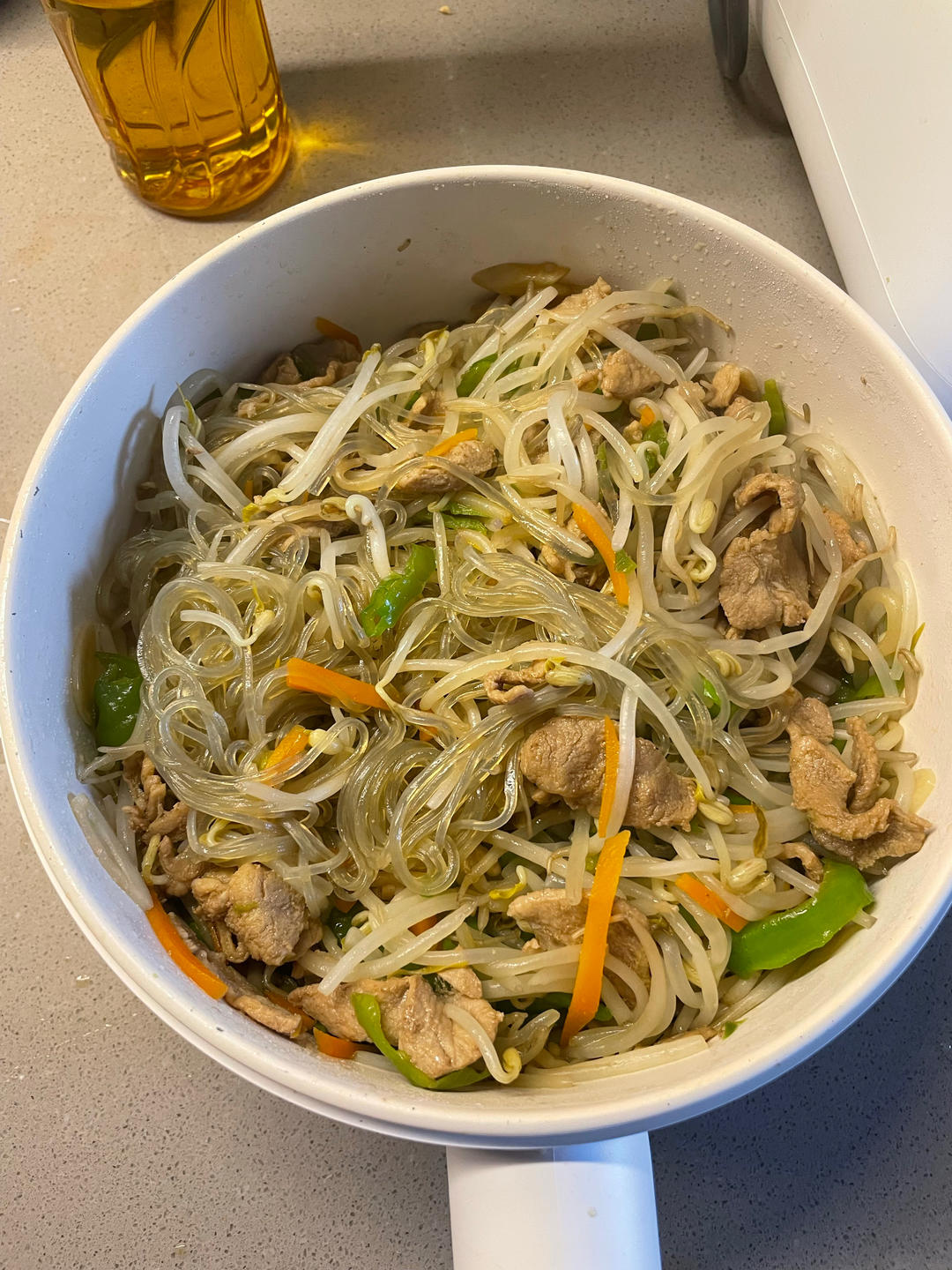 炒合菜～经典的拌饭菜，真的太香了