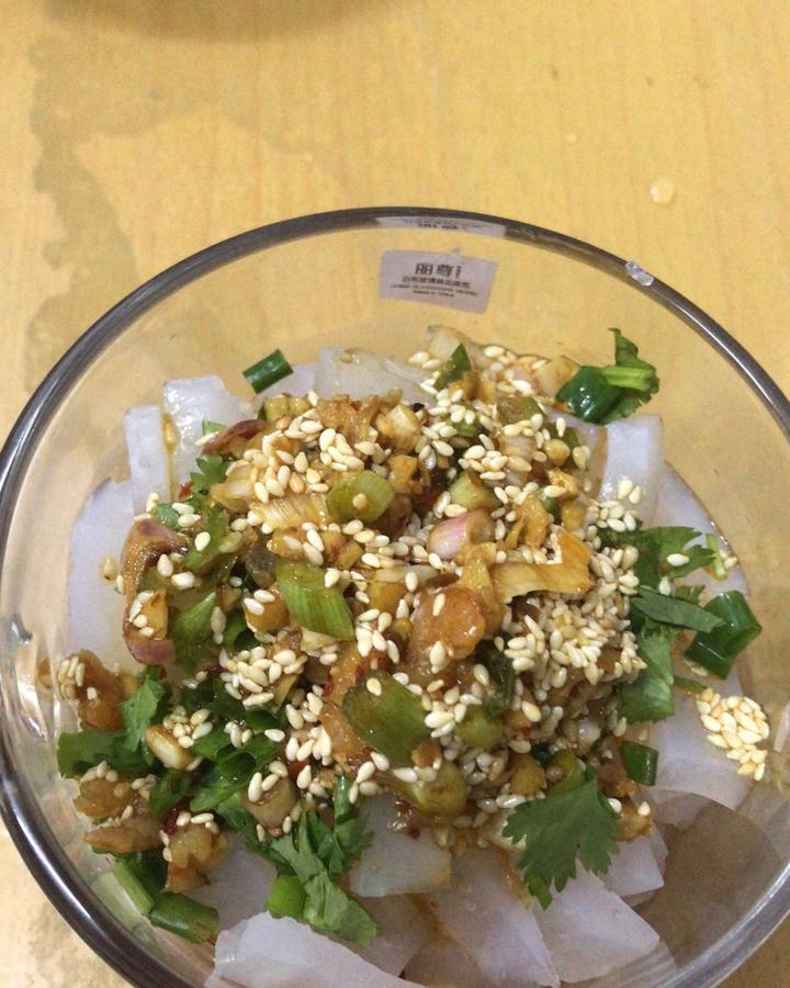 酸辣凉粉（自制凉粉）