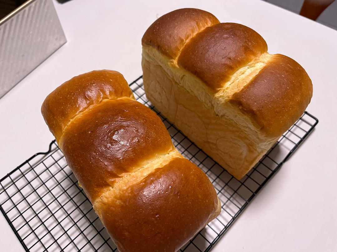 全蛋版本的直接法北海道吐司