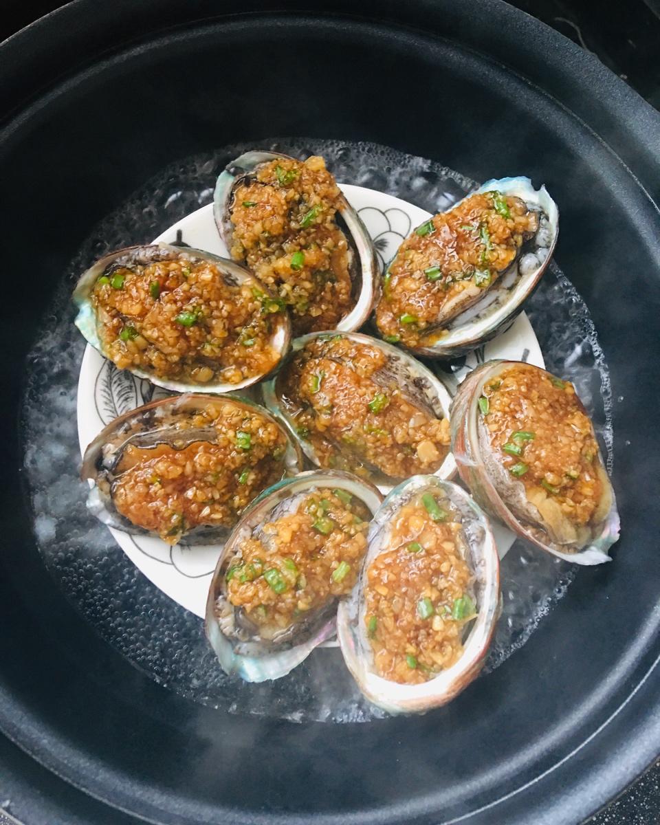 百吃不厌清蒸鲍鱼