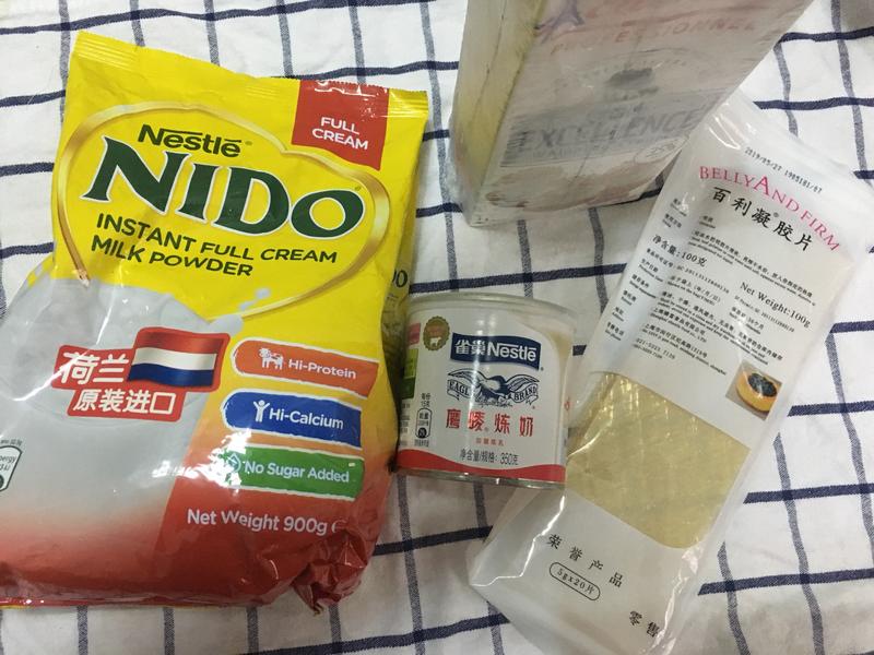 纯奶手撕吐司的做法 步骤1