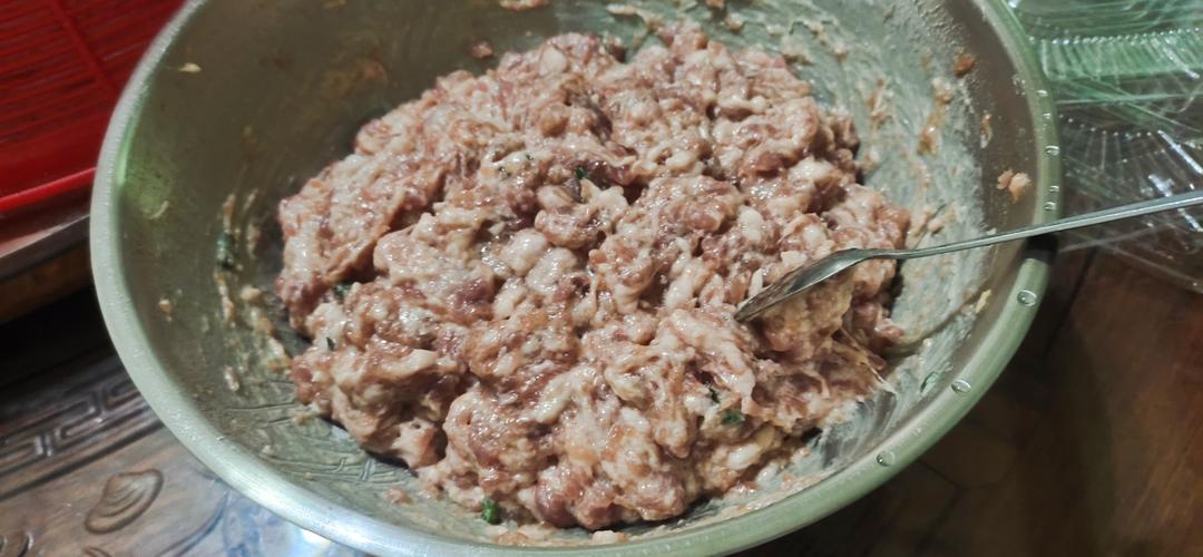 肉不柴的馄饨馅