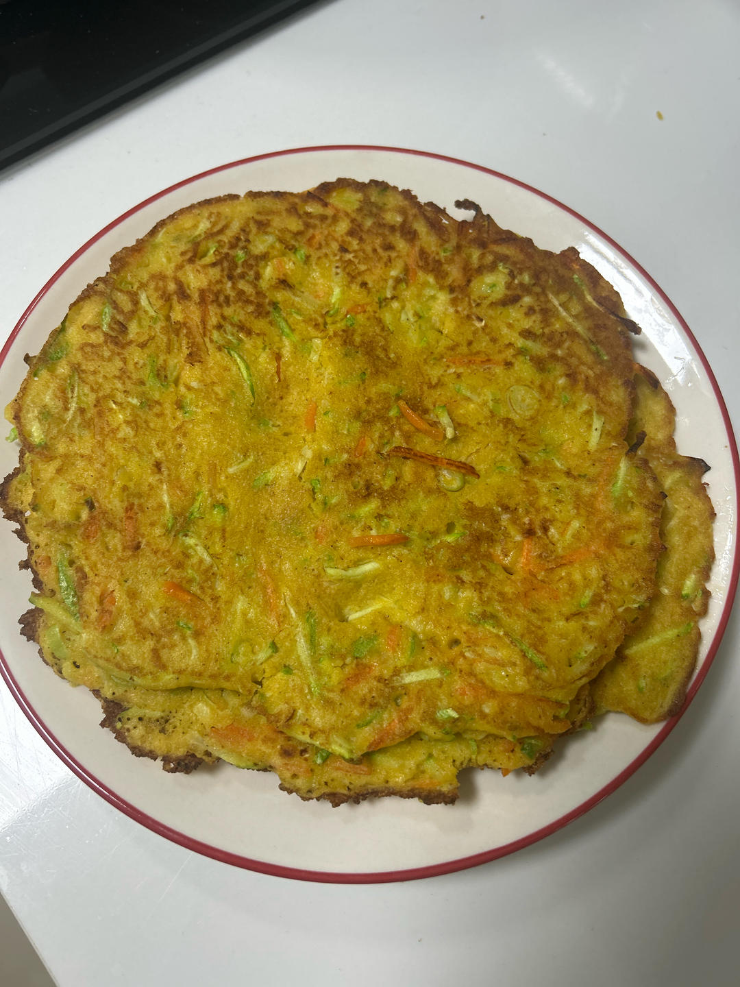 低脂西葫芦鸡蛋饼