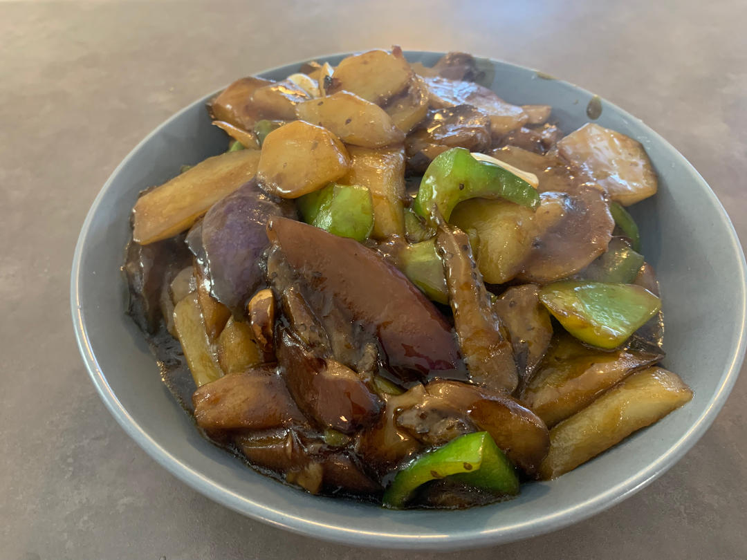 超级下饭的地三鲜