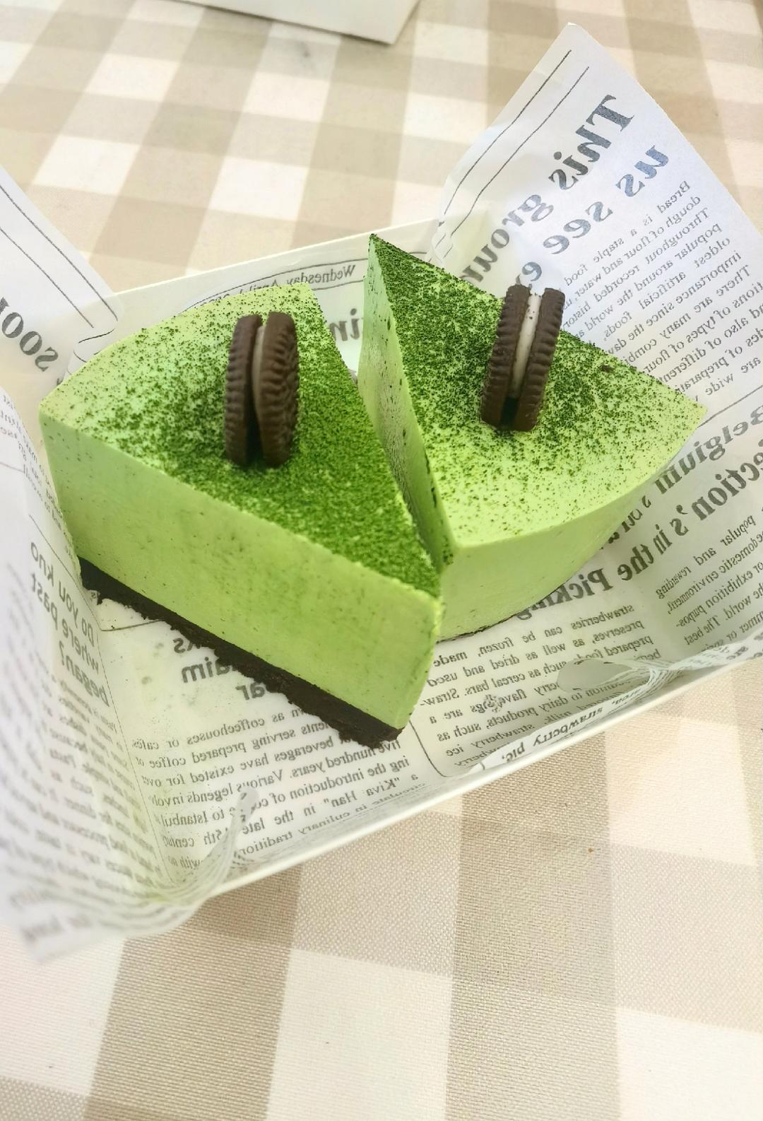 抹茶芝士蛋糕（减糖版）