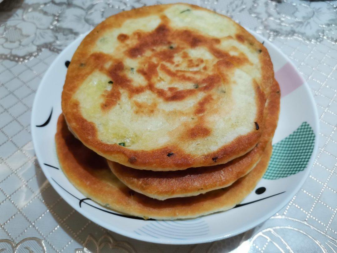 发面椒香葱花饼（超级宣软）