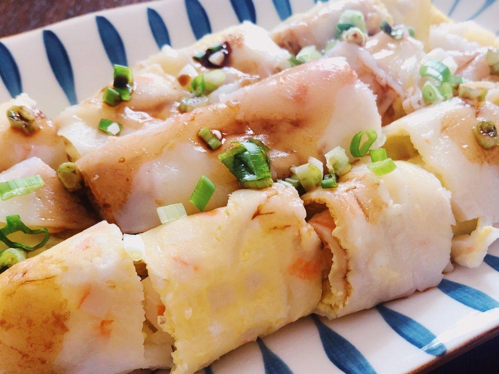 肠粉~~保证一次成功，超级简单的自制肠粉配方，软糯丝滑小白零失败