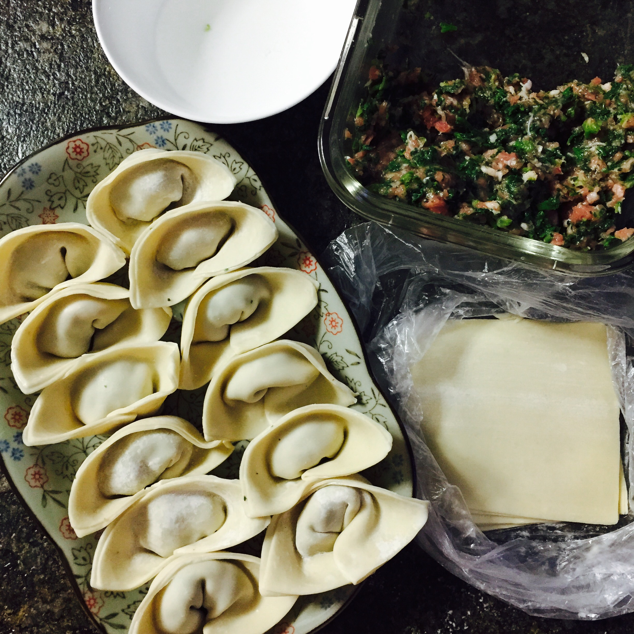 上海荠菜大馄饨