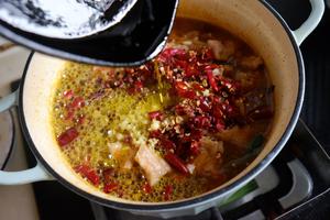 【北鼎珐琅铸铁锅】—水煮肉片的做法 步骤14
