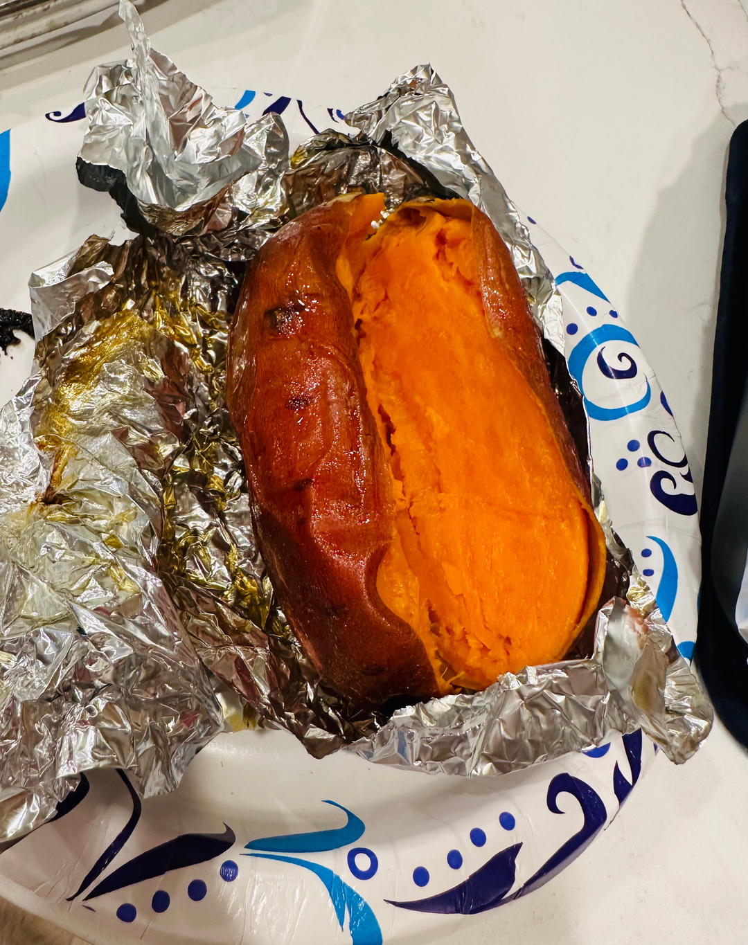 【糯唧唧的烤红薯】糖油四溢皮肉分离外糯里嫩吸溜着吃！